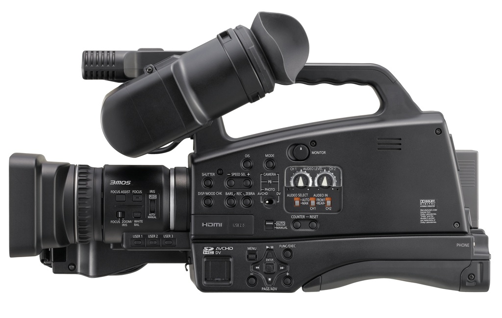 AG-HMC81, the new professional shoulder AVCCAM from Panasonic