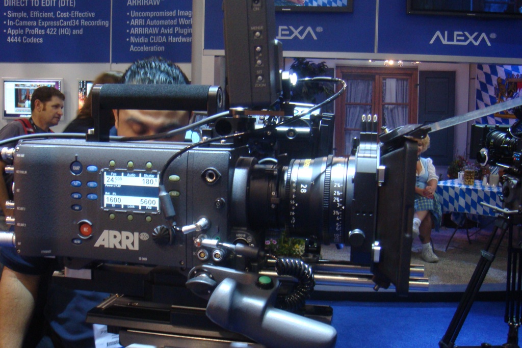 Alexa, la nueva cámara digital de ARRI, encandila al NAB