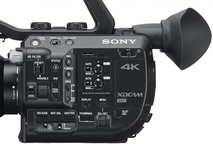 PXW-FS5: la nueva cámara profesional compacta 4K Super 35 de Sony