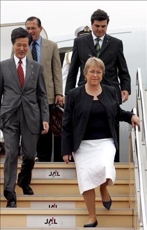 Bachelet en Japon