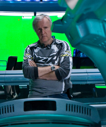 James Cameron con Avatar, uno de los estrenos 3D más esperados del año