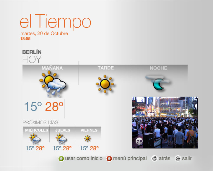 El canal 2025 del tiempo