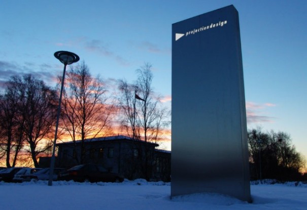 Oficinas centrales de Projectiondesign en Noruega