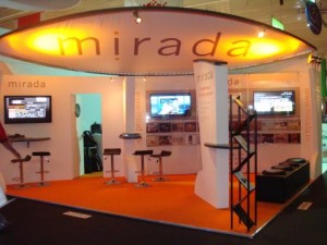 Stand de Mirada en IBC'09