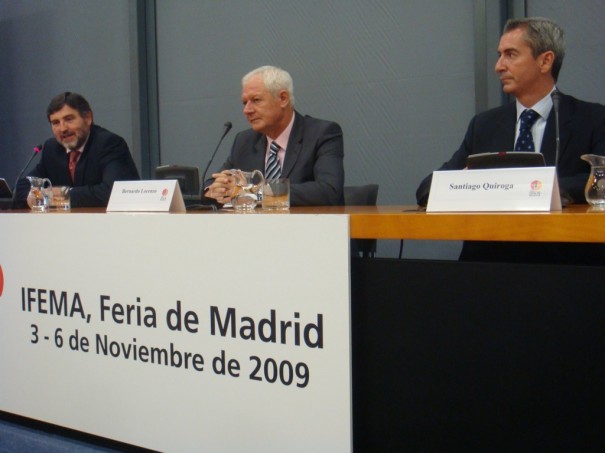 Rogelio de la Fuente, Bernardo Lorenzo y Santiago Quiroga