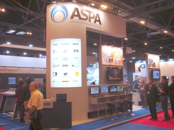 Stand de Aspa en Broadcast'09