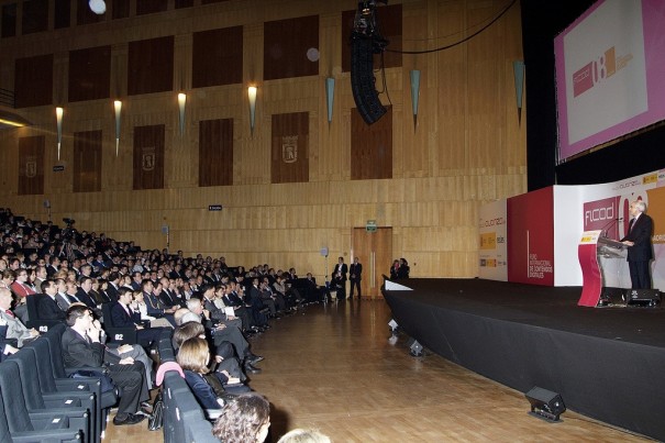 Francisco Ros durante la inauguración de FICOD'08