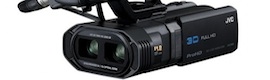 JVC will show its new GY-HMZ1 Full HD professional 3D camcorder at IBC