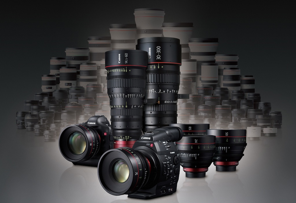 Canon lanza una gama de objetivos híbridos con look cine para TV