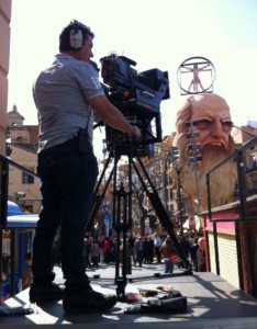 Fallas en 3D (Foto: Mediapro)