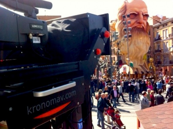 Fallas en 3D (Foto: Mediapro)