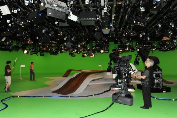 Estudio virtual de ZDF con Viz Virtual Studio