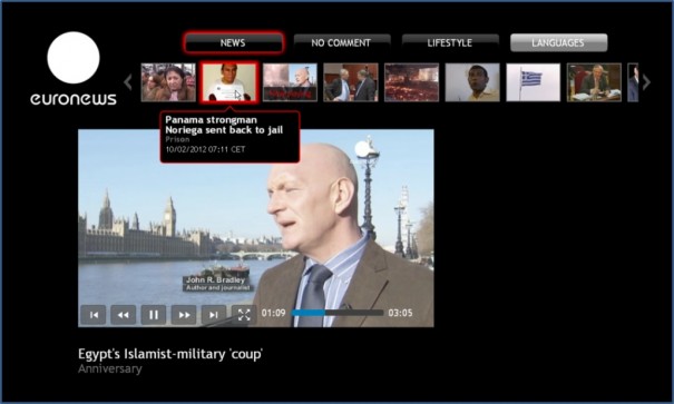 Euronews en Google Tv
