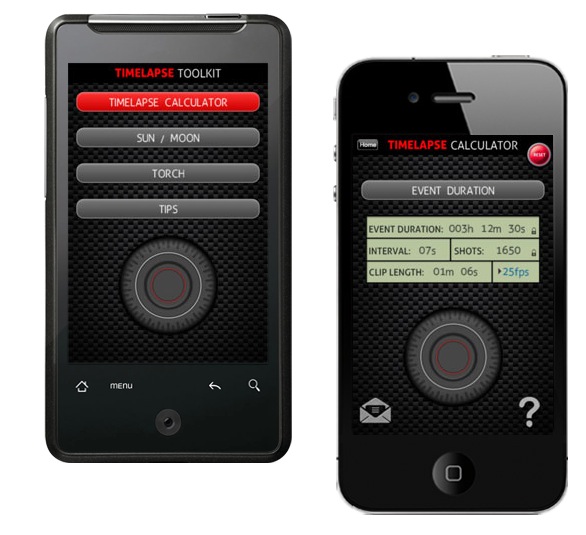 En particular suizo rueda Timelapse Toolkit, una nueva app que facilita la grabación de timelapses