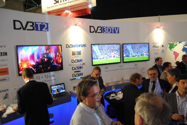 Demostraciones de DVB-T2 y DVB3DTV en IBC 2012