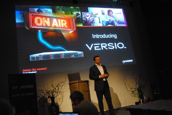 Presentación de Harris Versio en IBC 2012