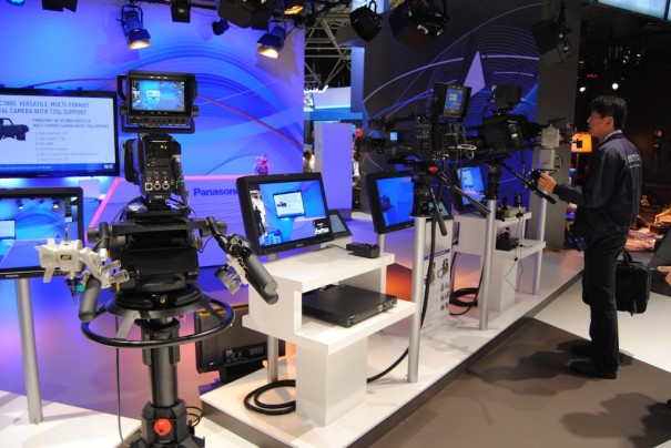 Estudio de Panasonic en IBC 2012 