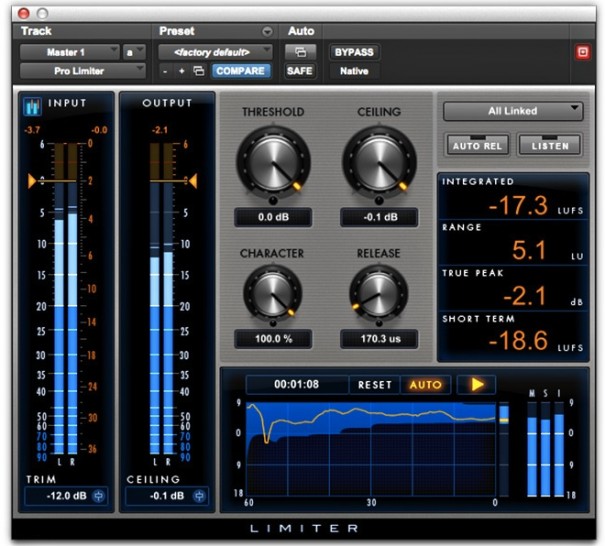 Avid ProLimiter Plugin