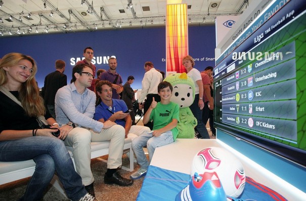 Samsung Smart TV en IFA 2012 (Foto: Samsung)