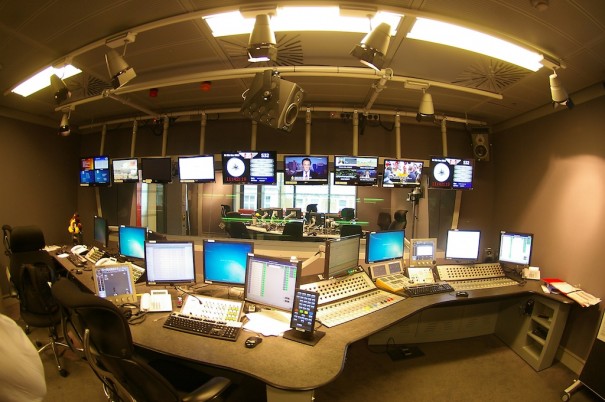 Consolas Studer OnAir 3000 en la BBC