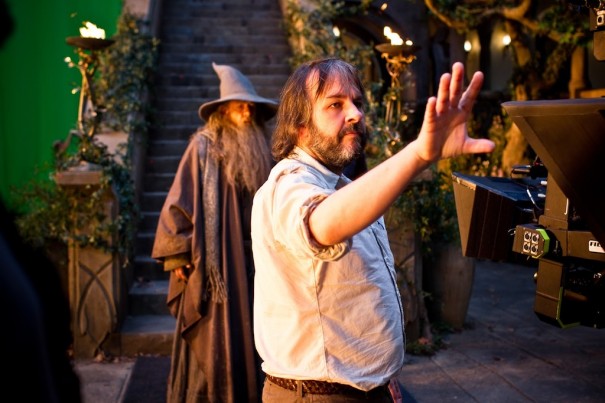 Peter Jackson en el rodaje de 'El Hobbit: un viaje inesperado'