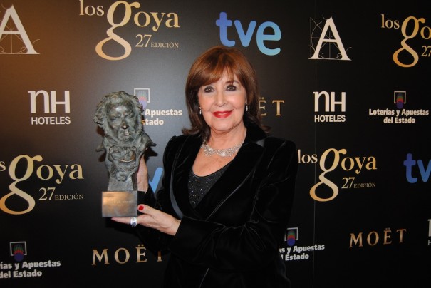 Concha Velasco, Goya de Honor 2013