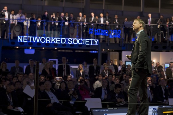 Hans Vestberg, CEO de Ericsson en MWC 2013