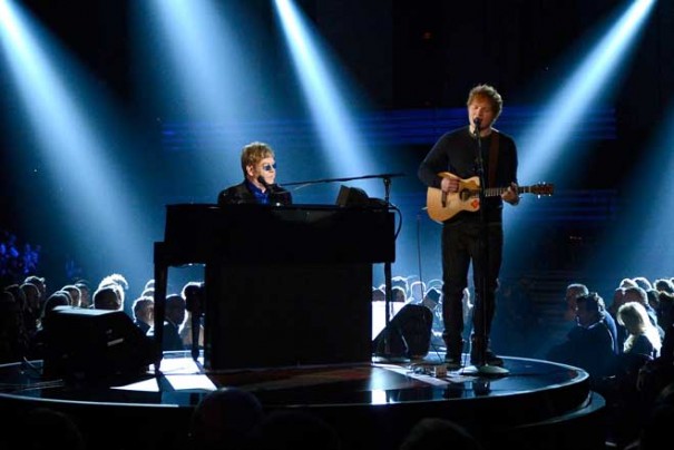 Elton John en los Grammy