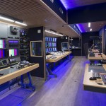 Unidad móvil de Qatar Tv con monitores Pixtron