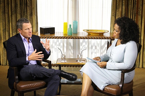 Oprah con Lance Armstrong