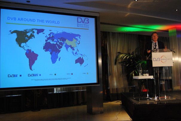 Phil Laven en DVB World 2013