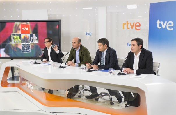 Presentación de +24 de RTVE