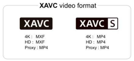 XAVC - XAVC S