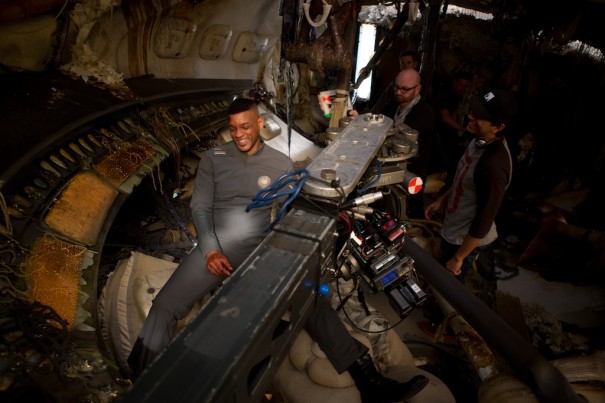 Will Smith en el set de rodaje de 'After Earth' (Foto: Columbia Pictures).