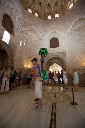 Google Trekker en la Alhambra
