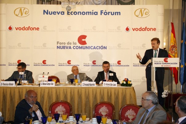 Manuel Campo Vidal en el Foro de la Nueva Comunicación