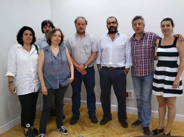 De izquierda a derecha: Pilar Robla, Alberto Poveda Rey, Belén Bernuy Fernando Victoria de Lecea, Pablo Ramírez, José Jaime Linares y Mar Izquierdo. (Foto: APPA)