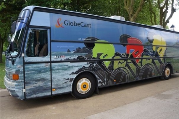 SNG de GlobeCast en el Tour de France