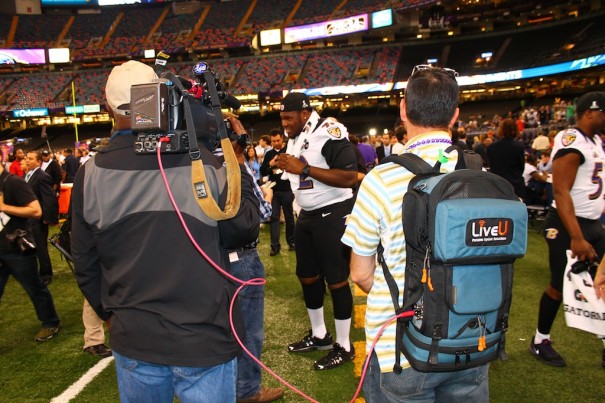 Cobertura de la Super Bowl 2013 con LiveU