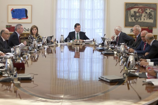 Consejo de Ministros del 30 de agosto de 2013 (Foto: Diego Crespo / Moncloa Presidencia del Gobierno)