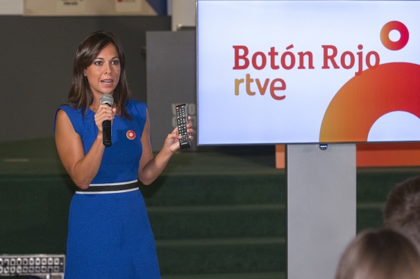 Mara Torres presenta RTVE Boton rojo