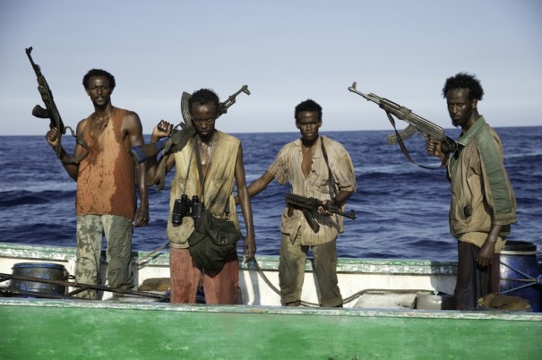 El director Paul  Greengrass  durante el rodaje de "Capitán Phillips (Captain Phillips (Foto: Columbia)