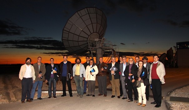 Visita a Hispasat