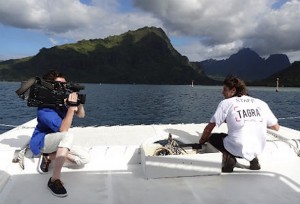 Nicolas Eveilleau en Tahiti