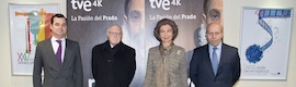 La Reina Sofía preside la presentación del documental de TVE en ultra alta definición ‘La pasión del Prado’