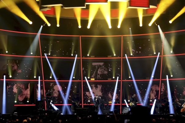 Premios 40 Principales con iluminación de Robe