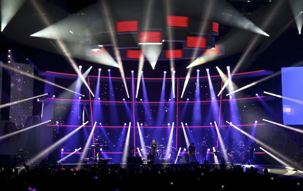 Premios 40 Principales con iluminación de Robe