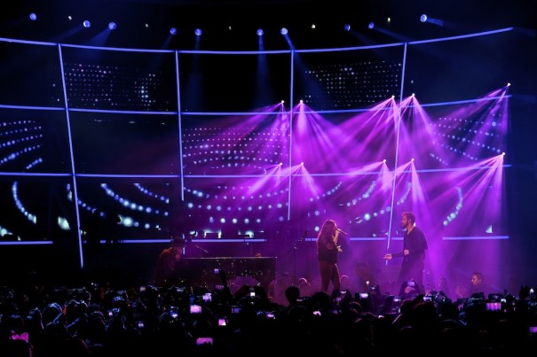 Premios 40 Principales con iluminación de Robe