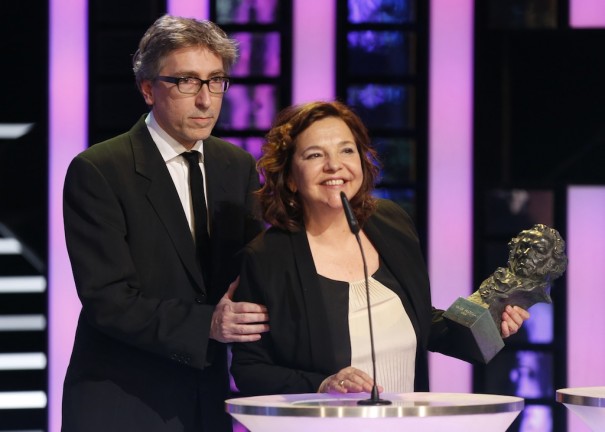 Cristina Huete y David Trueba (Foto: Enrique Cidoncha)