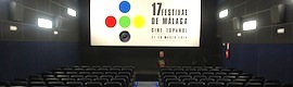 Le Festival de Malaga, avec la technologie de projection numérique Christie Solaria One